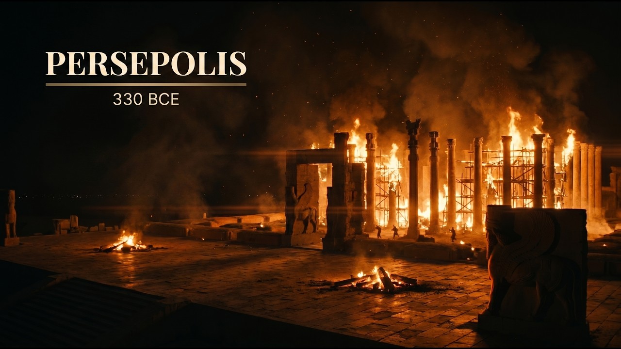The Night Alexander Burned Iran's Greatest City