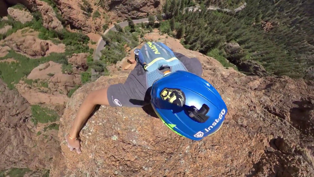 Rock Climbing - Army's Route (5.6) - First Multipitch LEAD climb - North Cheyenne Canyon Park