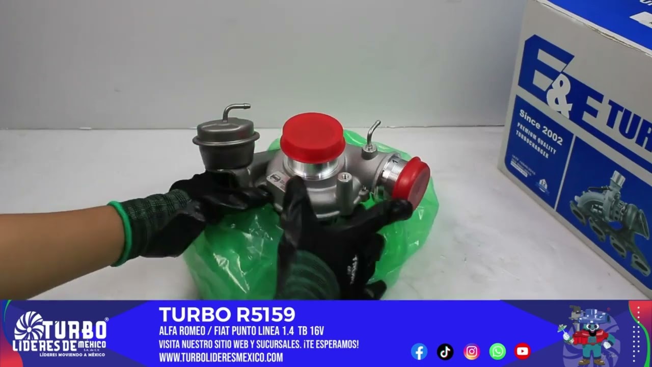 TURBO Nuevo  Alfa Romeo MiTo 1.4 T-Jet 16V Fiat Bravo II Grande Punto