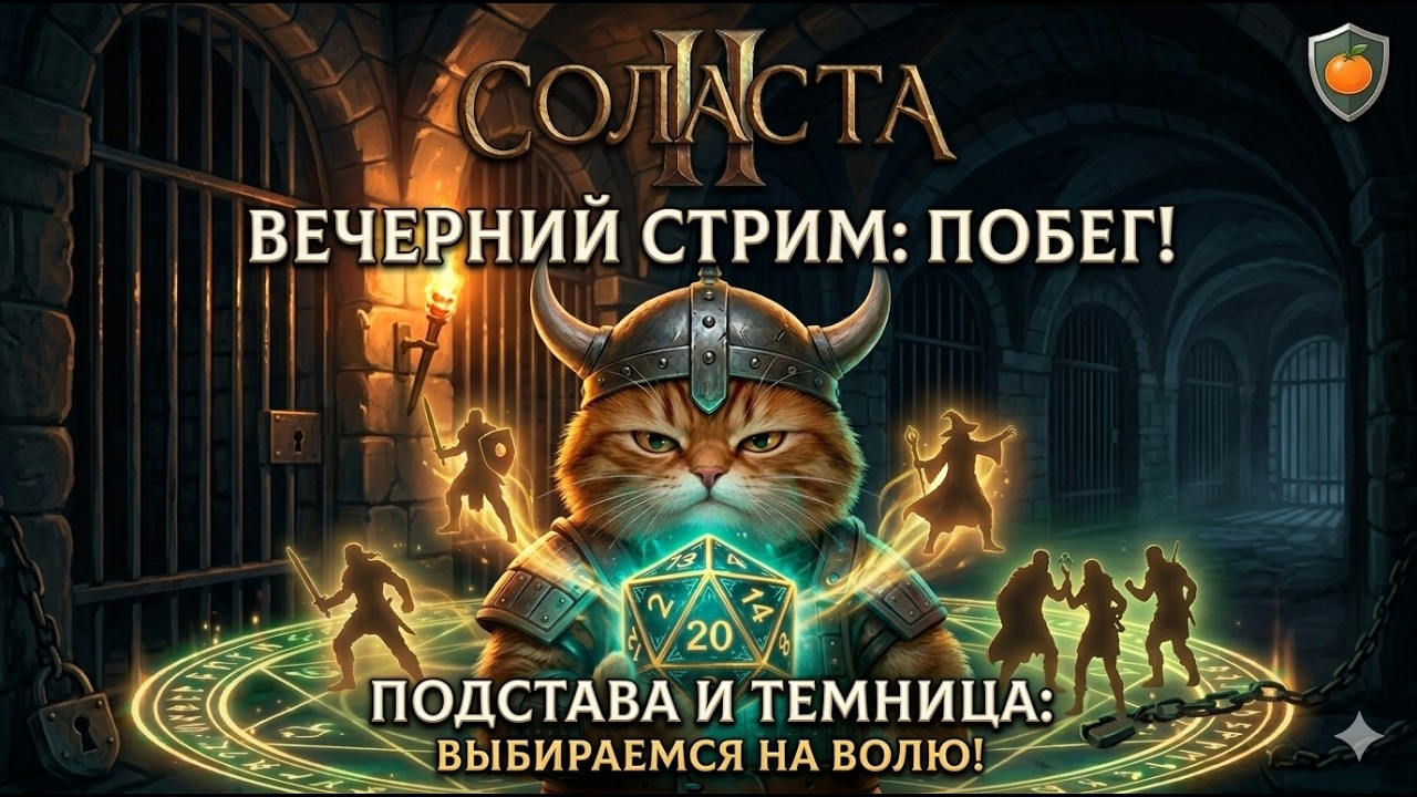 SOLASTA II: Узники подземелья ⛓️ Планируем дерзкий побег (Вечерний вертикальный стрим)
