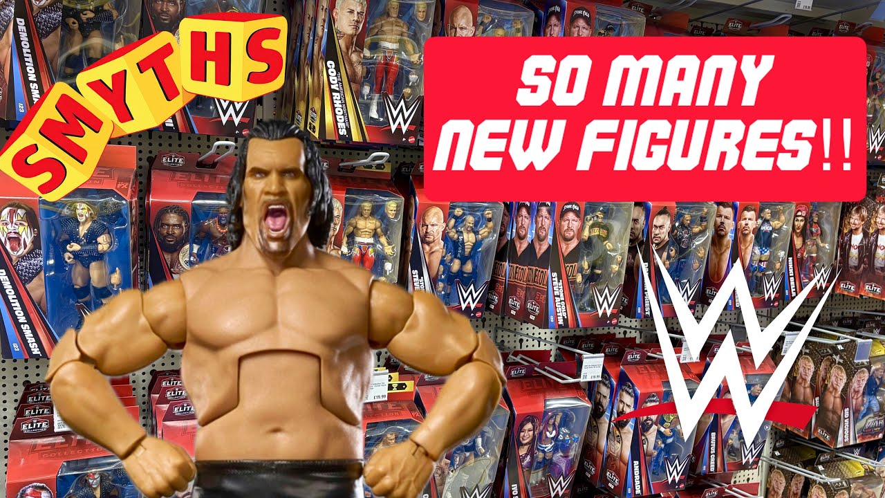 Безумная охота за игрушками WWE в магазине Smyths! 😱 Elite 123, New Ultimates и набор из 3 игруше...