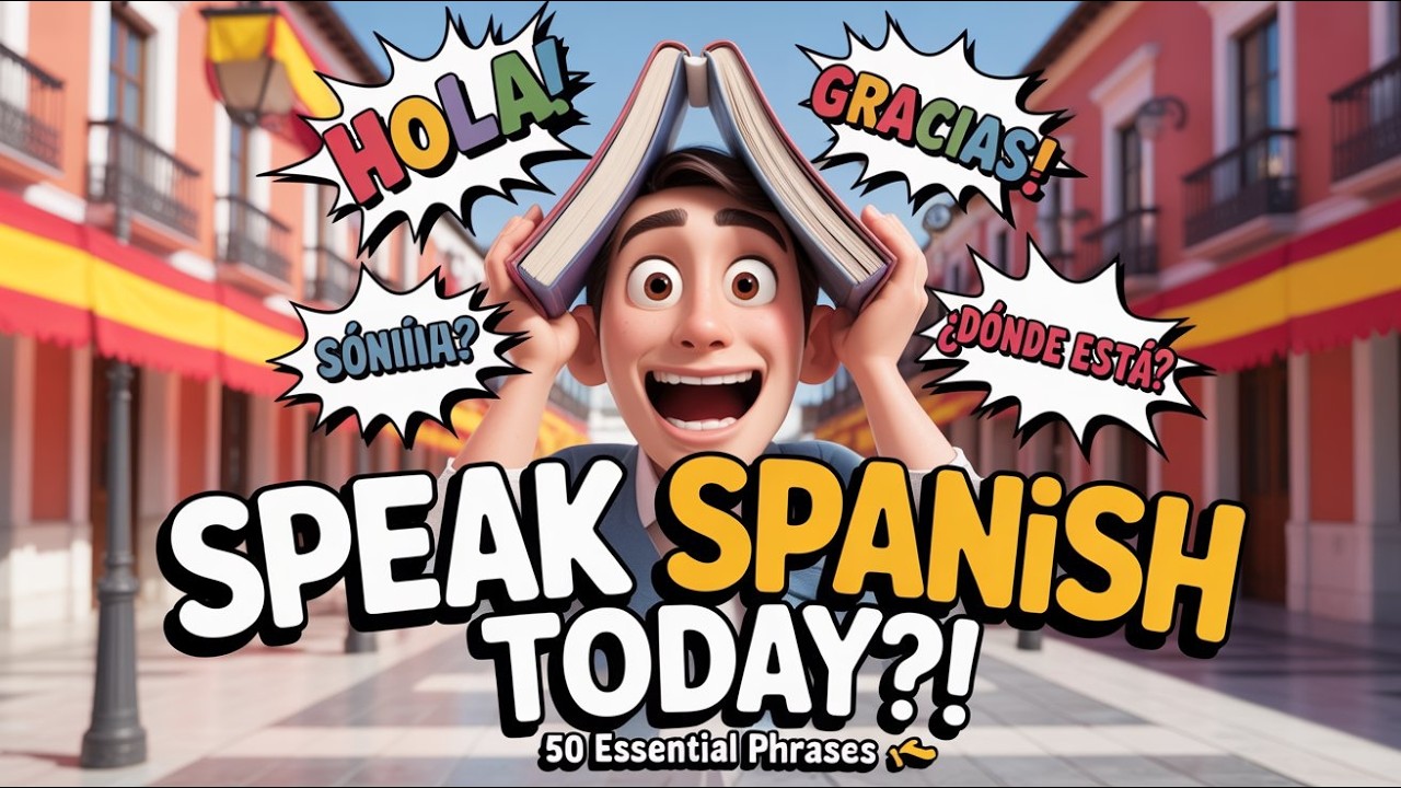 50 Most Essential Spanish Phrases for Beginners 🇪🇸 | Speak Confidently from Day One