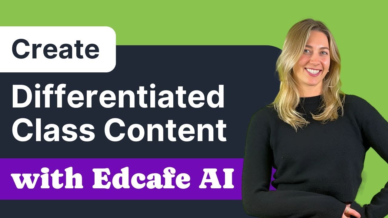 How to Use AI for Differentiated Learning with Edcafe AI