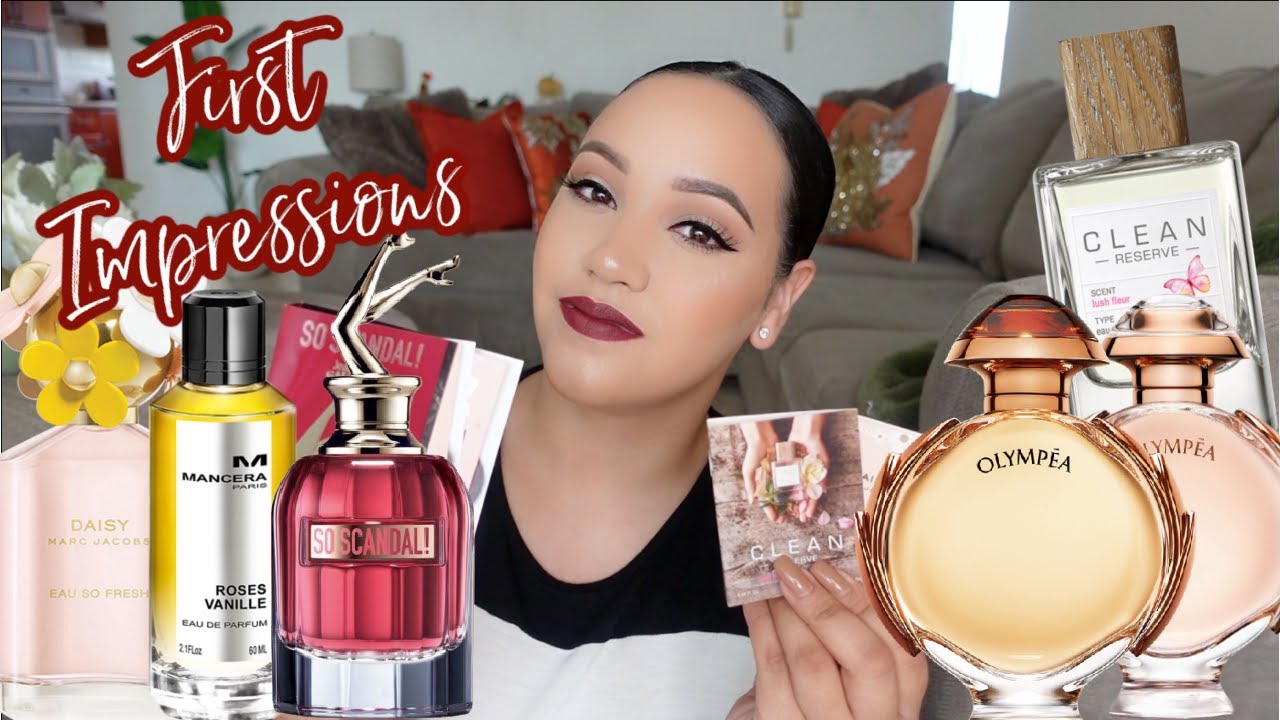PERFUME FIRST IMPRESSIONS | SNIFF PERFUME SAMPLES WITH ME | MY PERFUME COLLECTION 2021