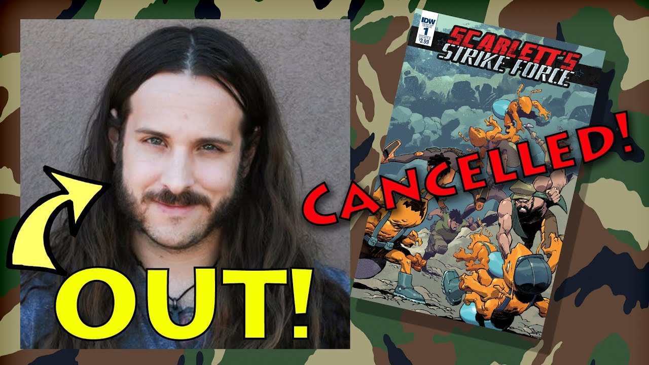 Aubrey Sitterson Out as G.I. Joe Writer | Scarlett's Strike Force Cancelled