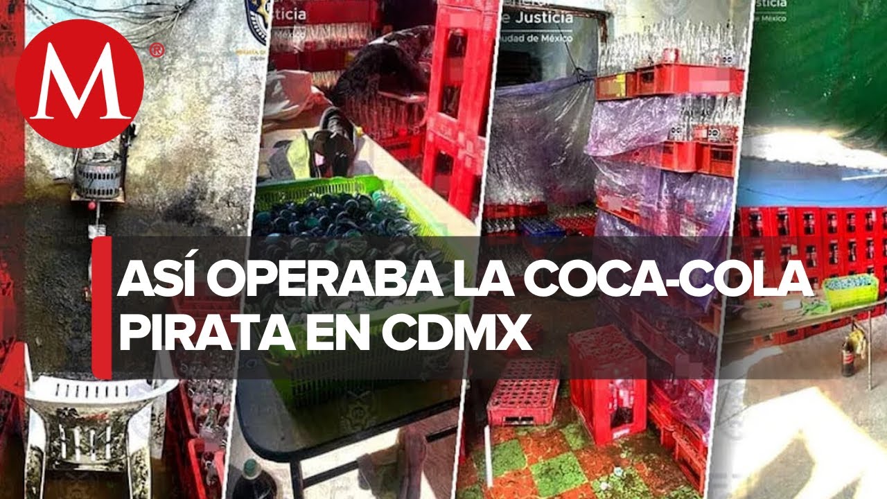 Coca-Cola pirata era vendida en puestos ambulantes del centro de la CdMx