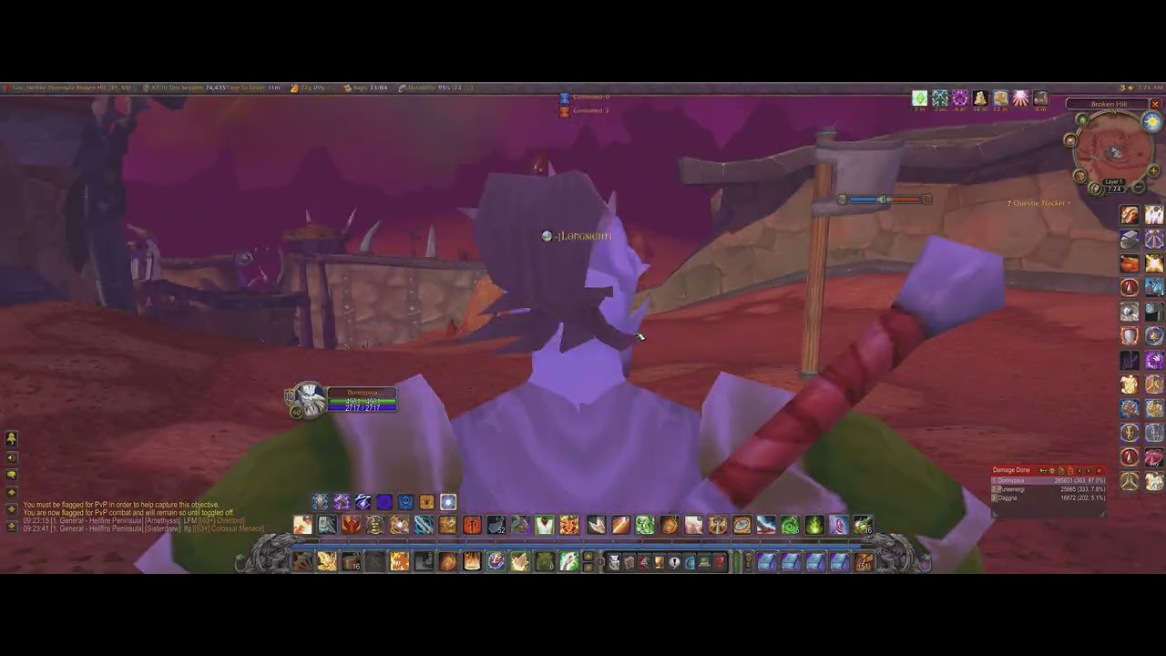 dexter lvl 64 mage gets smoked by donnypala