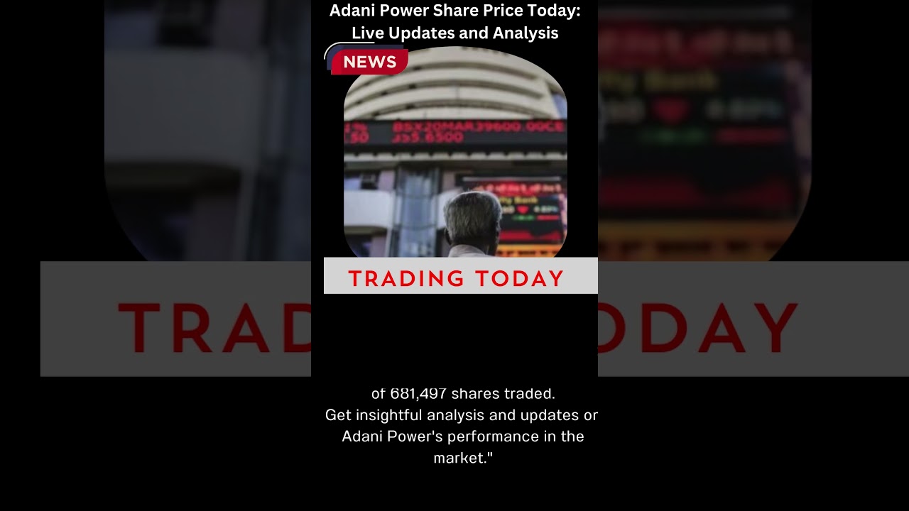 Adani Power Share Price Today Live Updates and Analysis