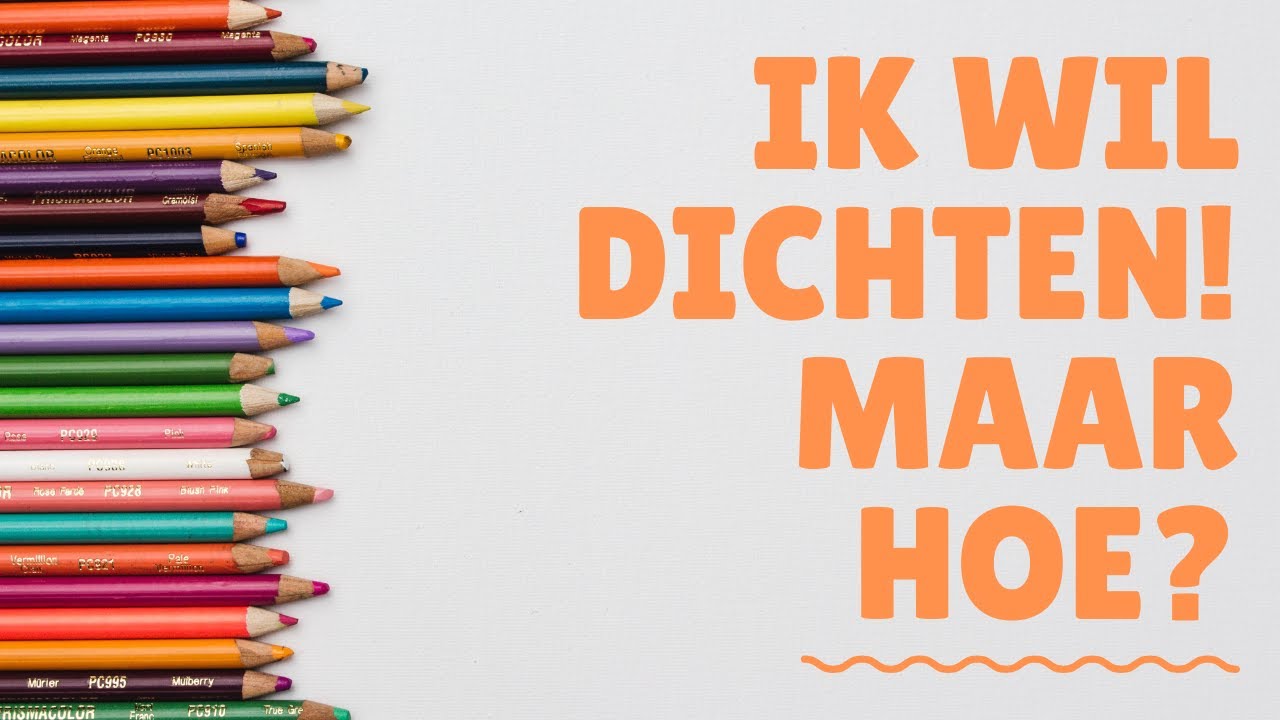 Ik wil dichten! Maar hoe?