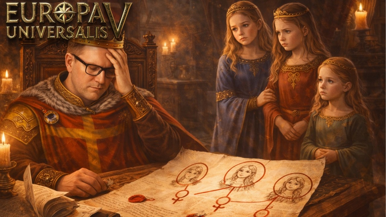 Nordens stærkeste konge… men ingen arving! (Europa Universalis Danmark #5)