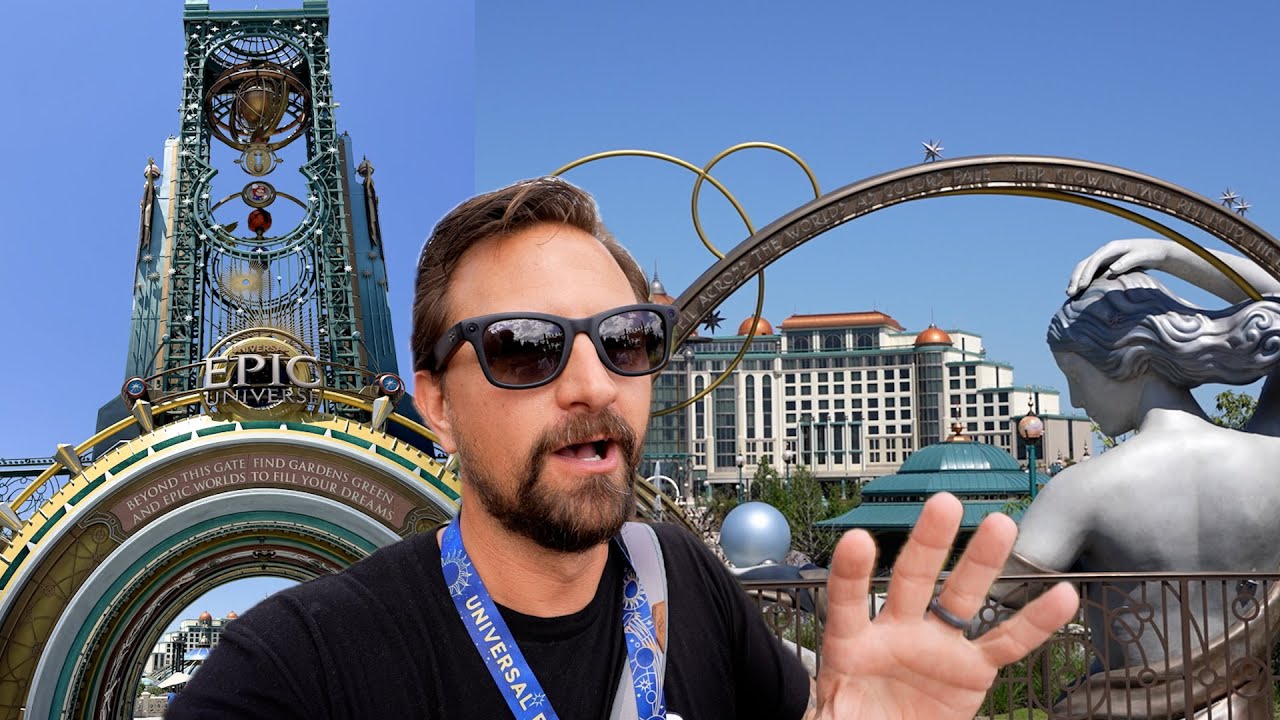 Our Detailed Tour Of Universal's EPIC Universe! | Celestial Park | Food Locations, Rides & Secrets!
