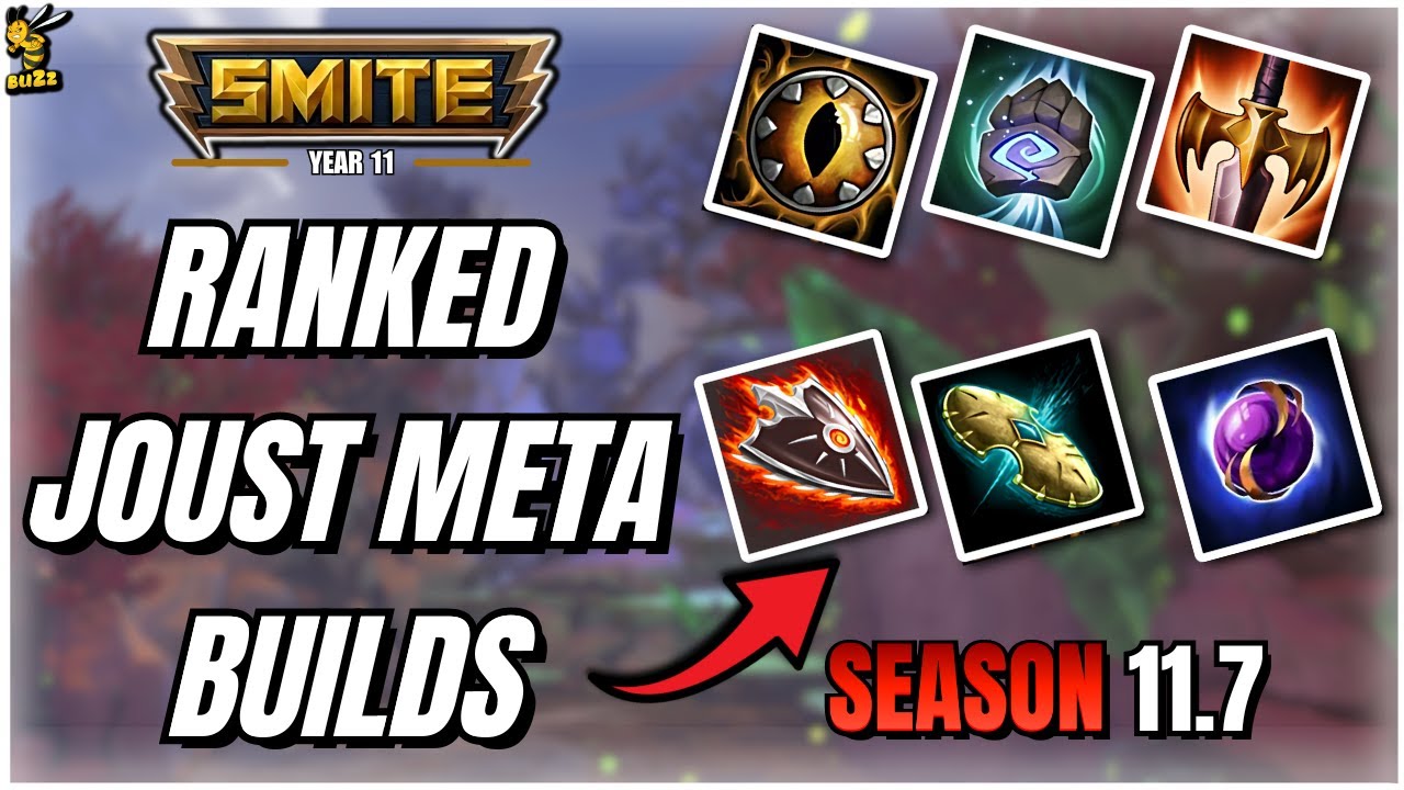 META Builds Update On All Classes | Smite Ranked Joust Season 11.7