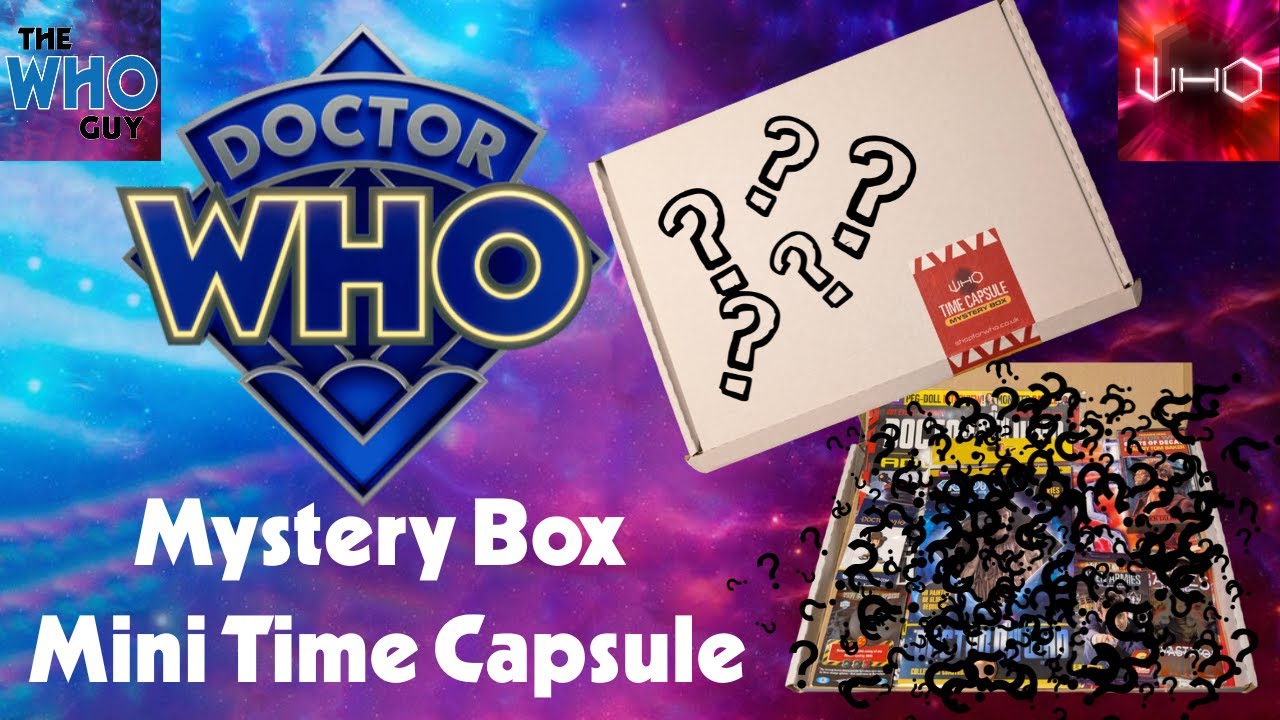Doctor Who Mystery Box Mini Time Capsule - Shop For Who
