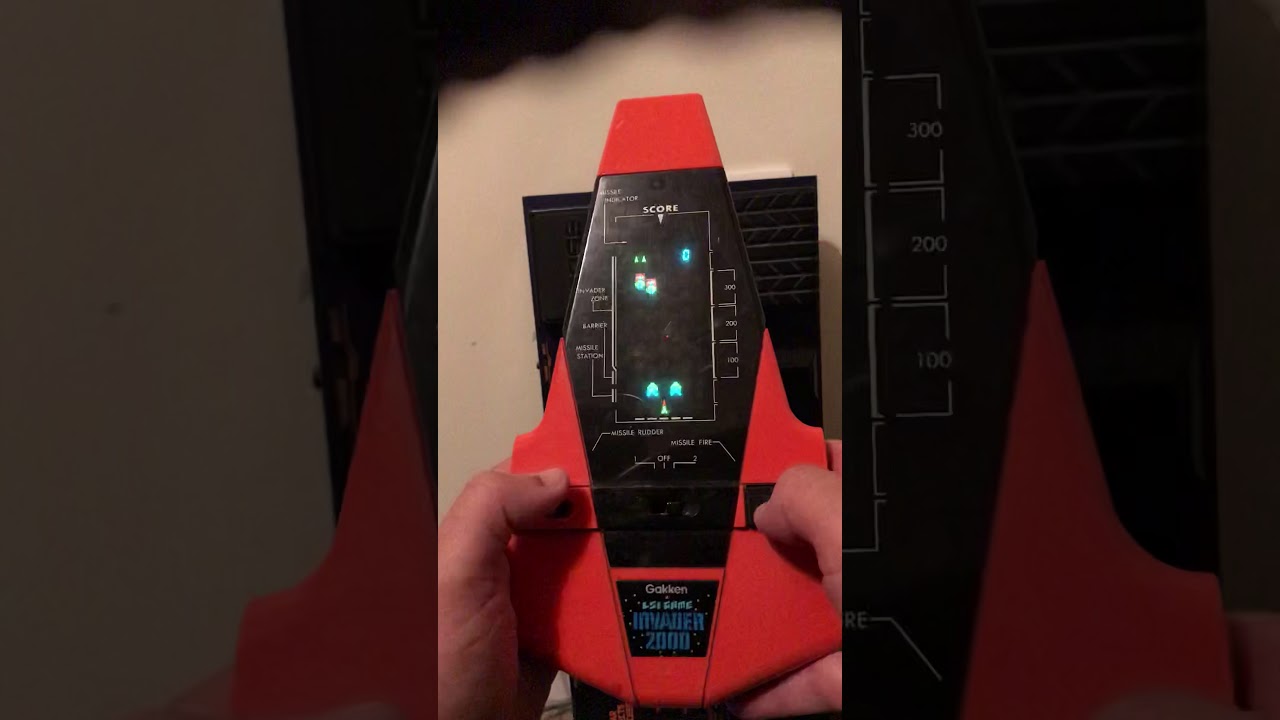 Gakken LSI Game Invader 2000 attempt at level 2