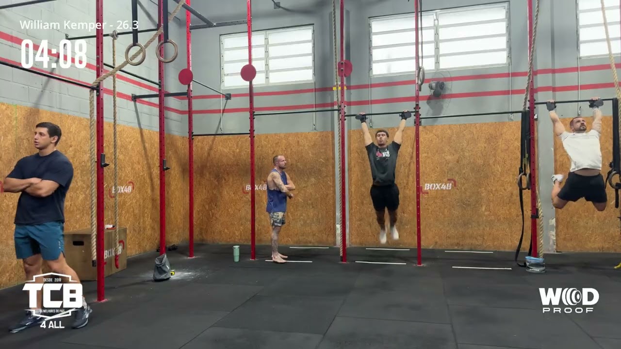 William Kemper Jaques - TCB 4ALL- CategoriaElite - 26.3 The Butterfly Efect - Crossfit Overking