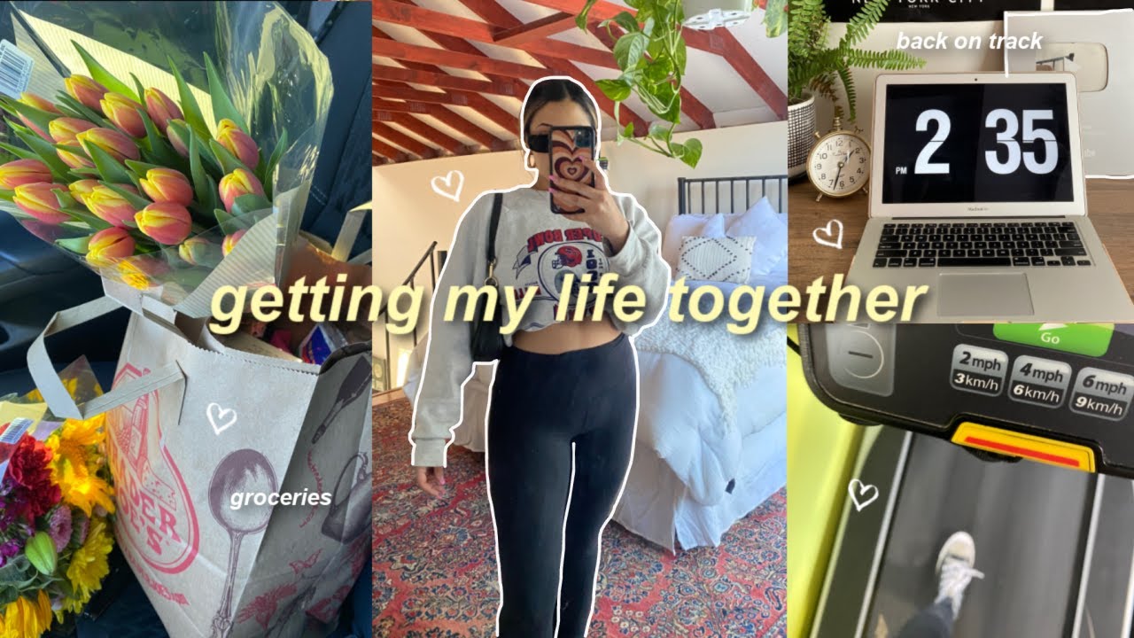 GETTING MY LIFE TOGETHER! monthly reset routine + life reset after a messy month!🪴