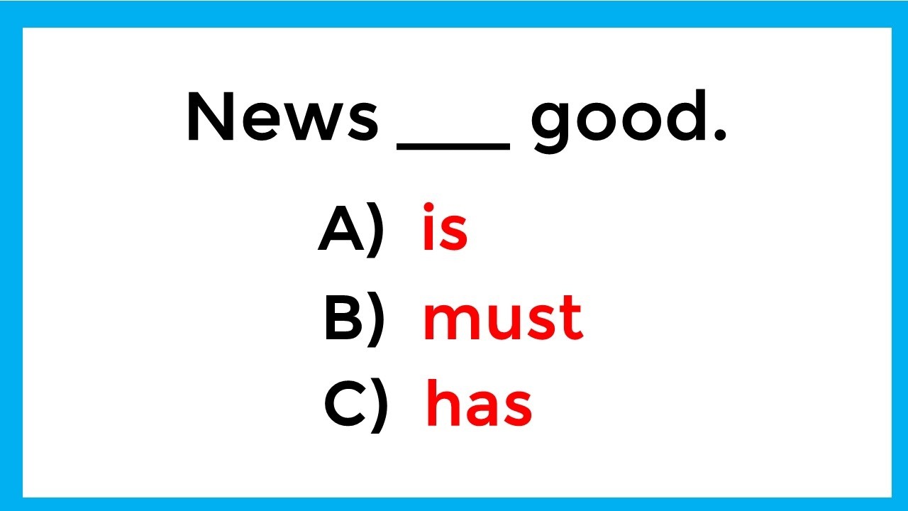 Test Your English Grammar | Can You Nail a Perfect Score?