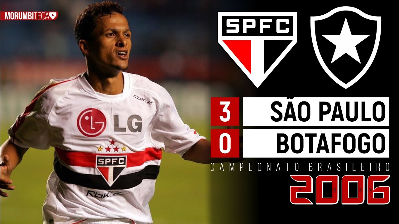São Paulo 3x0 Botafogo - 2006 - MORUMBI BALANÇANDO E A TAÇA CADA VEZ MAIS PERTO!!🏆