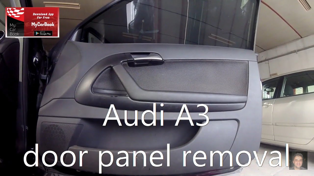 Audi A3 (2003 - 2012) Door panel removal