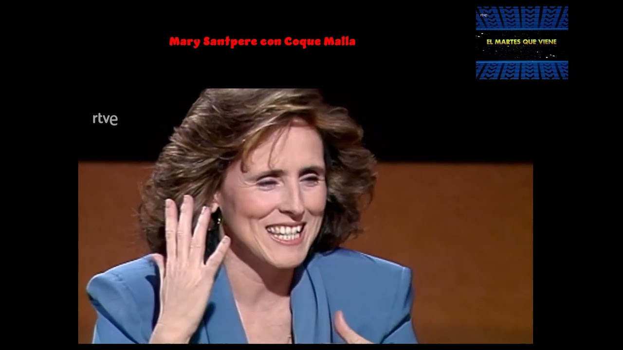 1990 0501 Mercedes Milá entrevista a Mary Santpere y Coque Malla