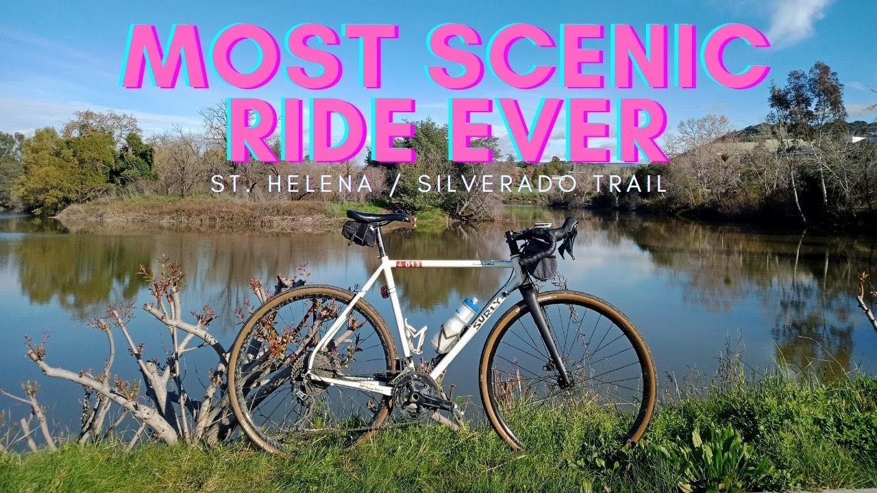Bike Through Napa Valley 🍷 // St. Helena Road - Silverado Trail