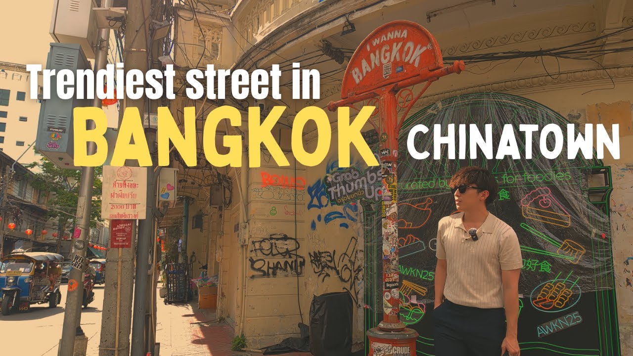 Exploring Bangkok’s trendiest street | Song Wat Road