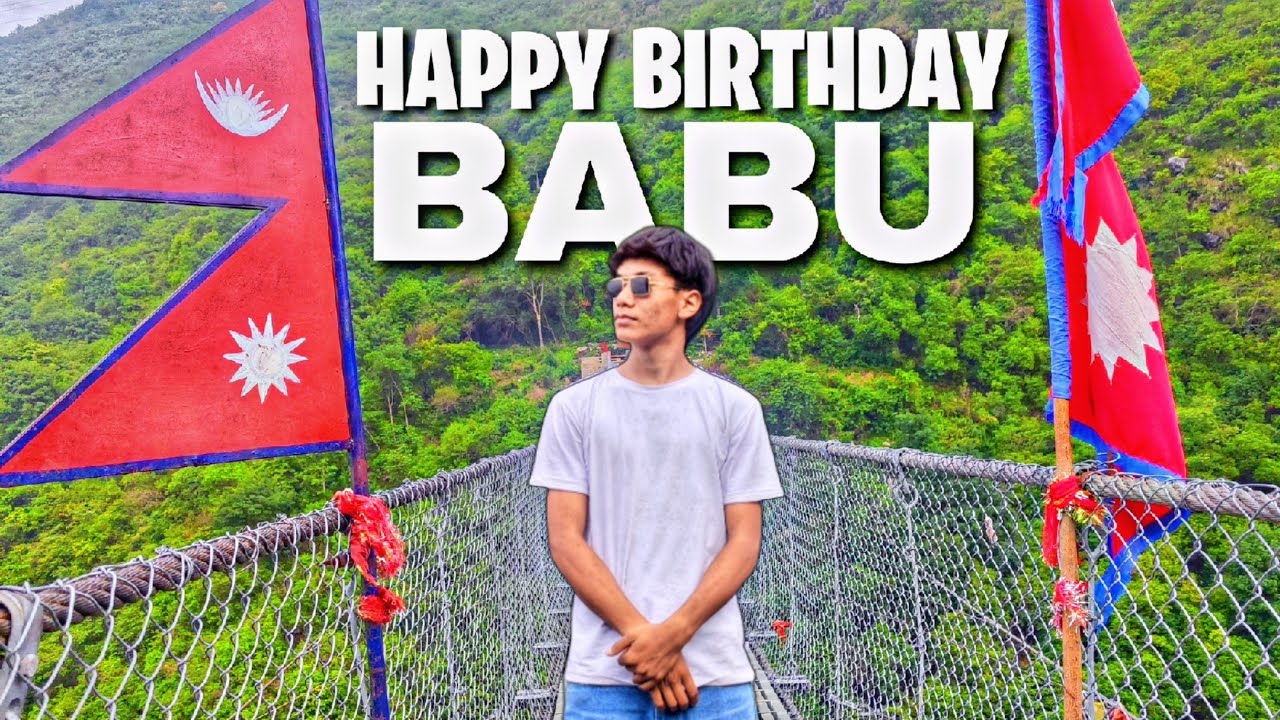 Happy birthday babu! [ Family Reunion & Ramilo Mela ] 