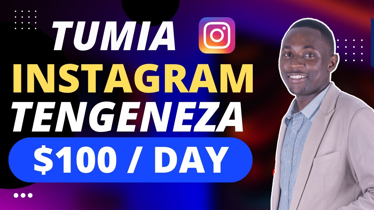 JINSI YA KUINGIZA PESA KUPITIA INSTAGRAM
