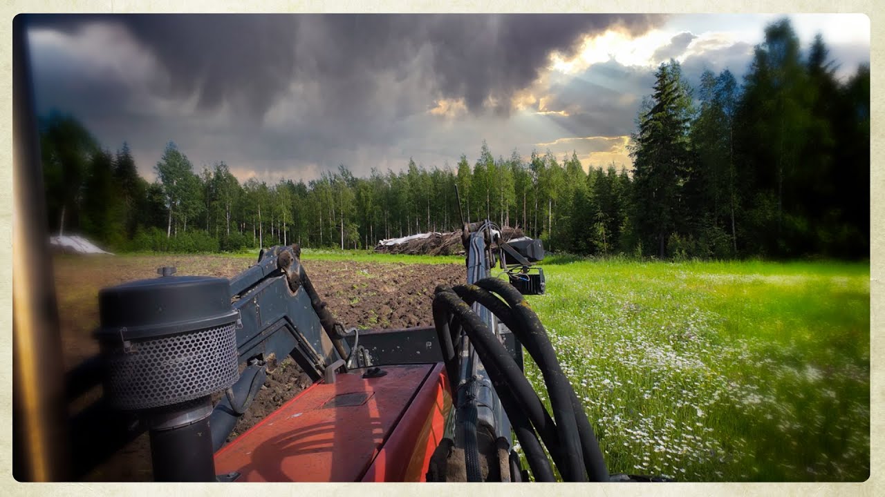 Kesantomaan  kyntöä