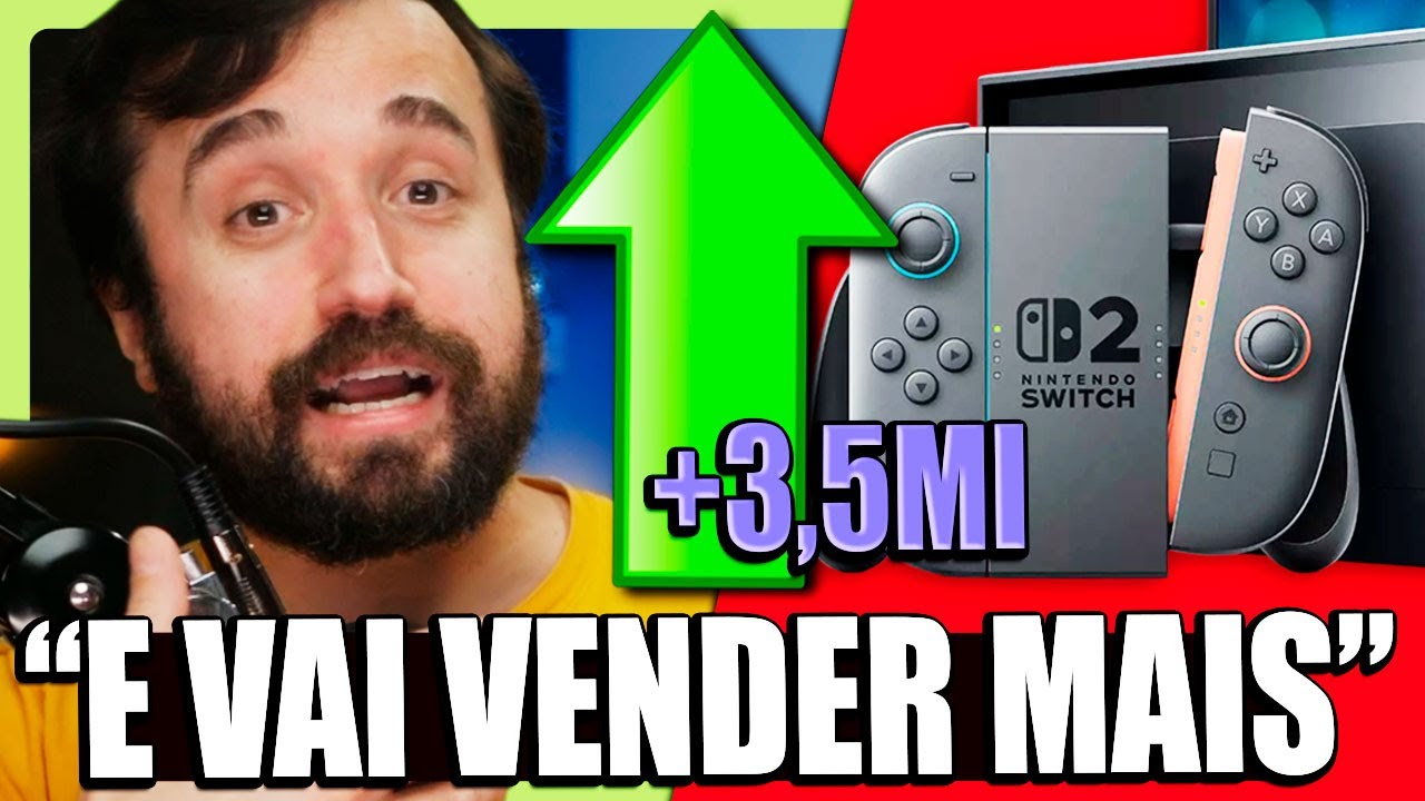 Apesar do preço, Switch 2 BATE RECORDE de vendas