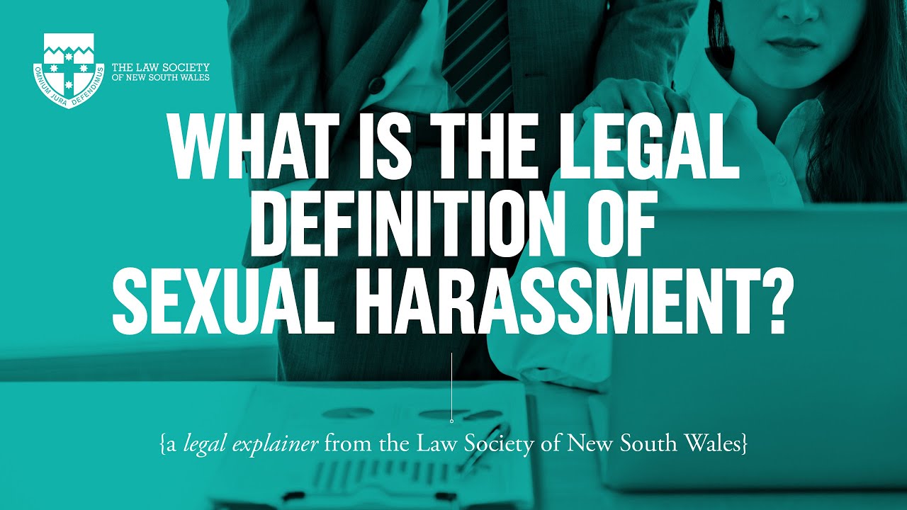 What is the legal definition of sexual harassment?