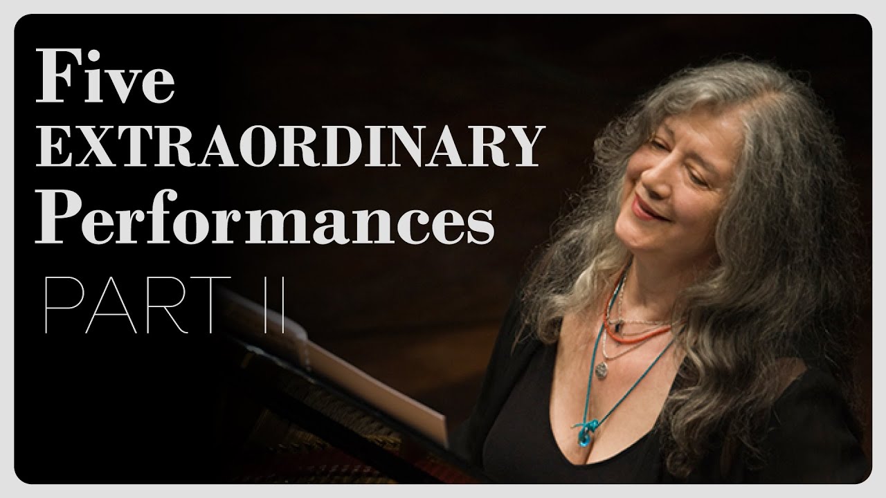 Five EXTRAORDINARY performances by Martha #Argerich - PART II