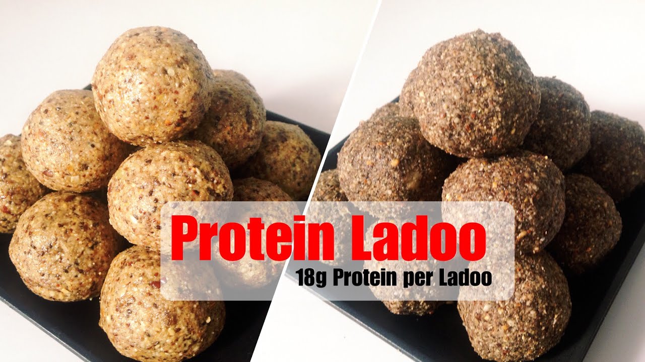 Protein Ladoo Recipe | How to make Protein Ladoos At Home | Oats, Ragi For Weight Loss | In Hindi
