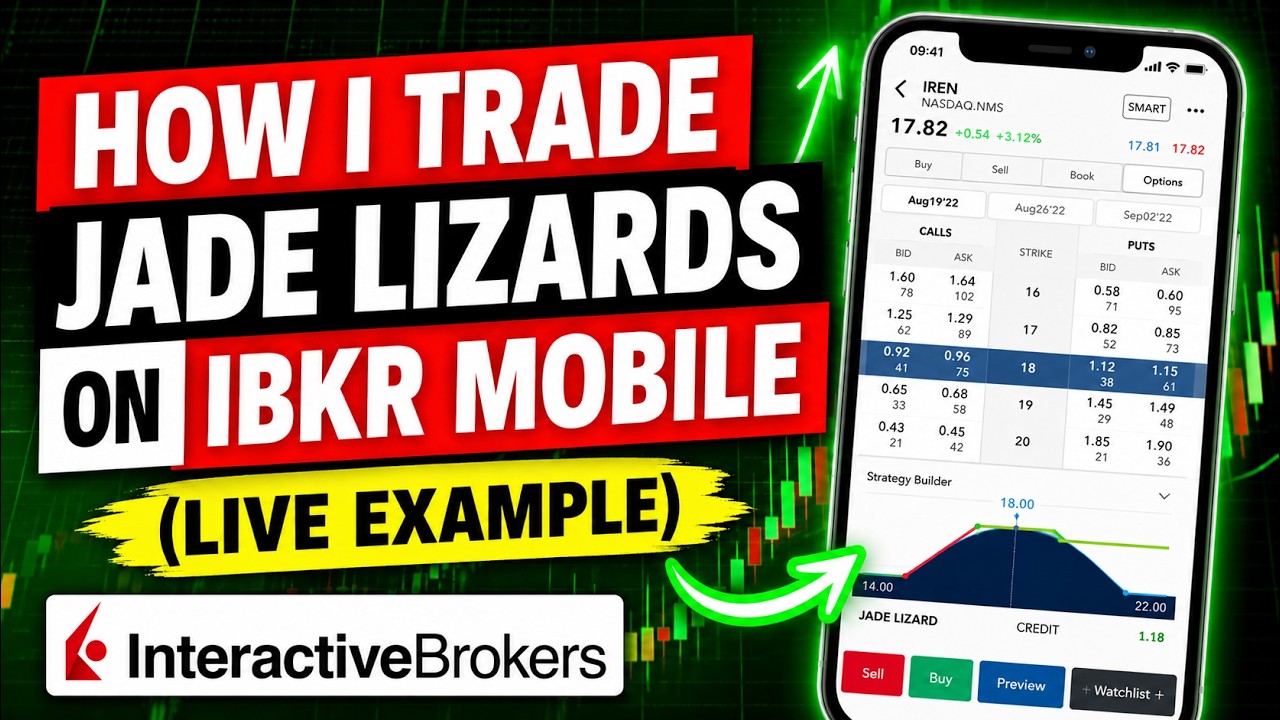 Как я торгую нефритовыми ящерицами в IBKR Mobile (живой пример)