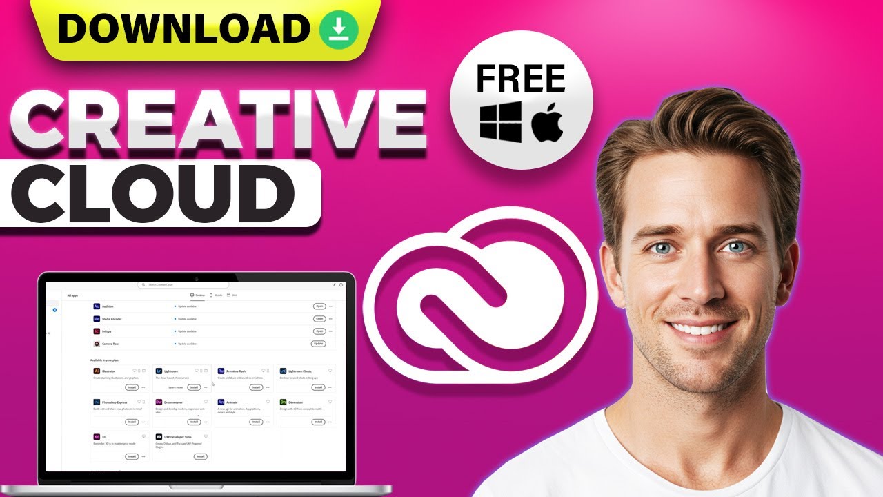 How To Download Adobe Creative Cloud Pro For Free (2026 Official Version)