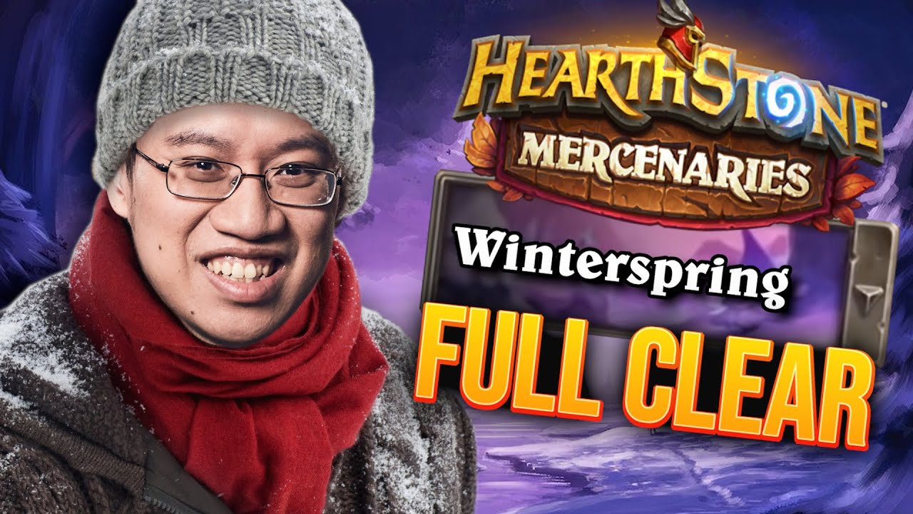 Winterspring FULL Clear! | Mercenaries | Hearthstone
