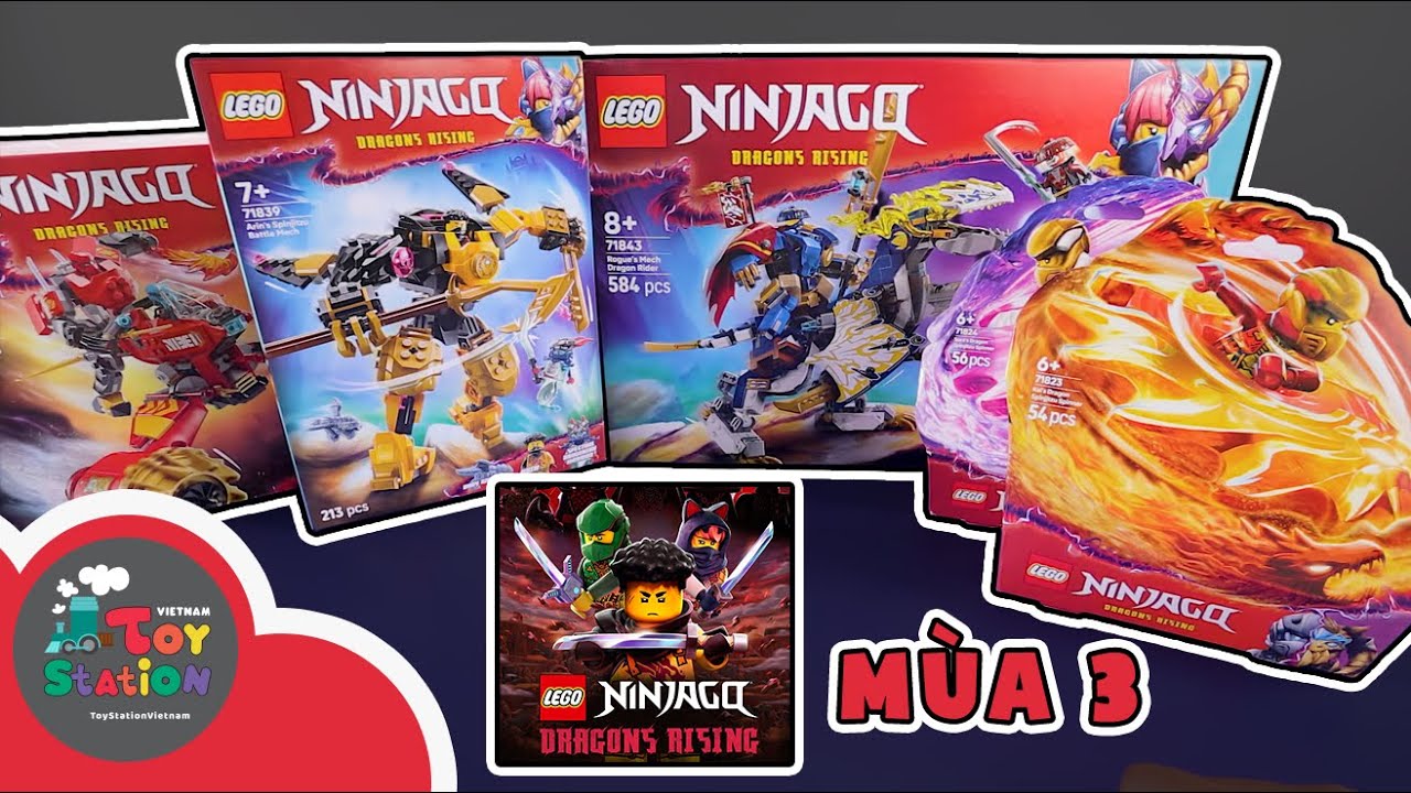 LEGO Ninjago Dragons Rising mùa 3 2025 ToyStation 982