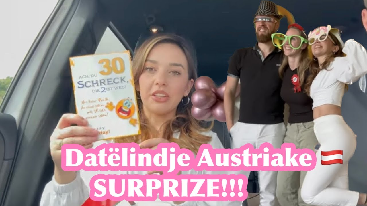 Një shqiptare mes të huajve|Surprize Shoqes|Nisi të qante| Dhurata dhe festa| Gjithe diten me ne 😍