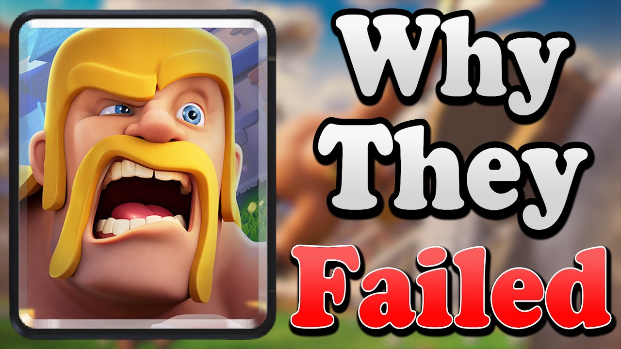 The Failure of Barbarians in Clash Royale