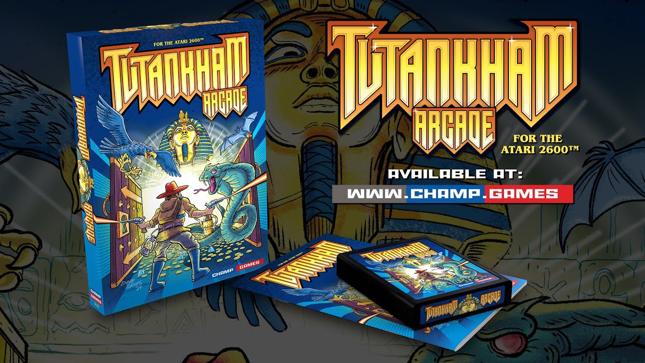 Tutankham Arcade for the Atari 2600 – Champ Games
