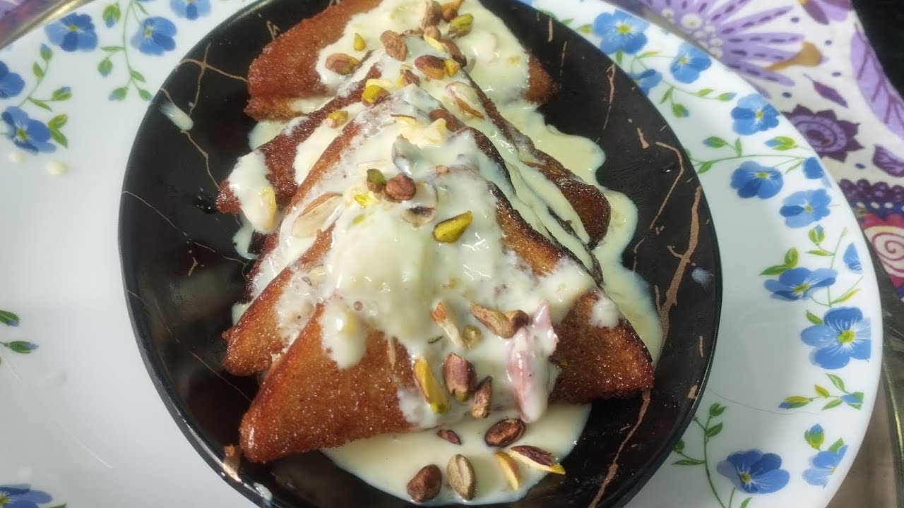 होली स्पेशल Shahi Tukda /Dessert recipe🙏🏻