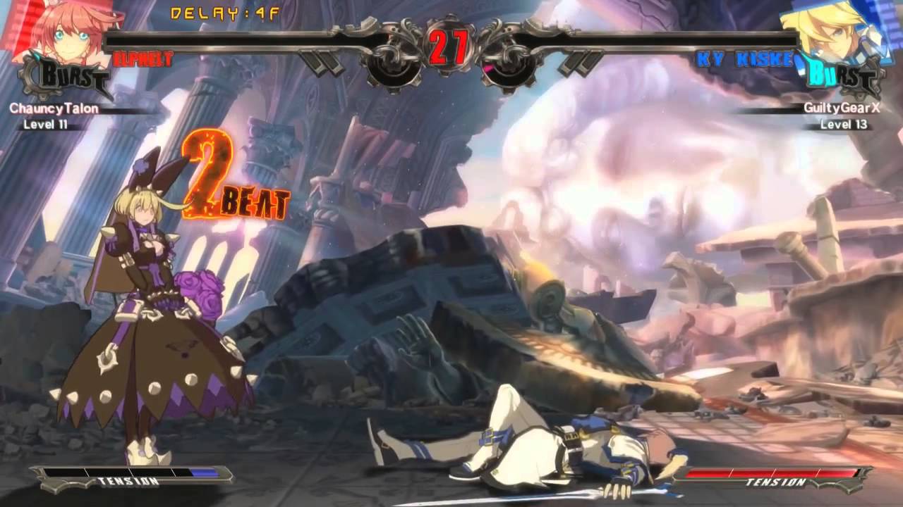 Guilty Gear Xrd - Elphelt Rank pt.54 - Elphelt vs. Ky Kiske