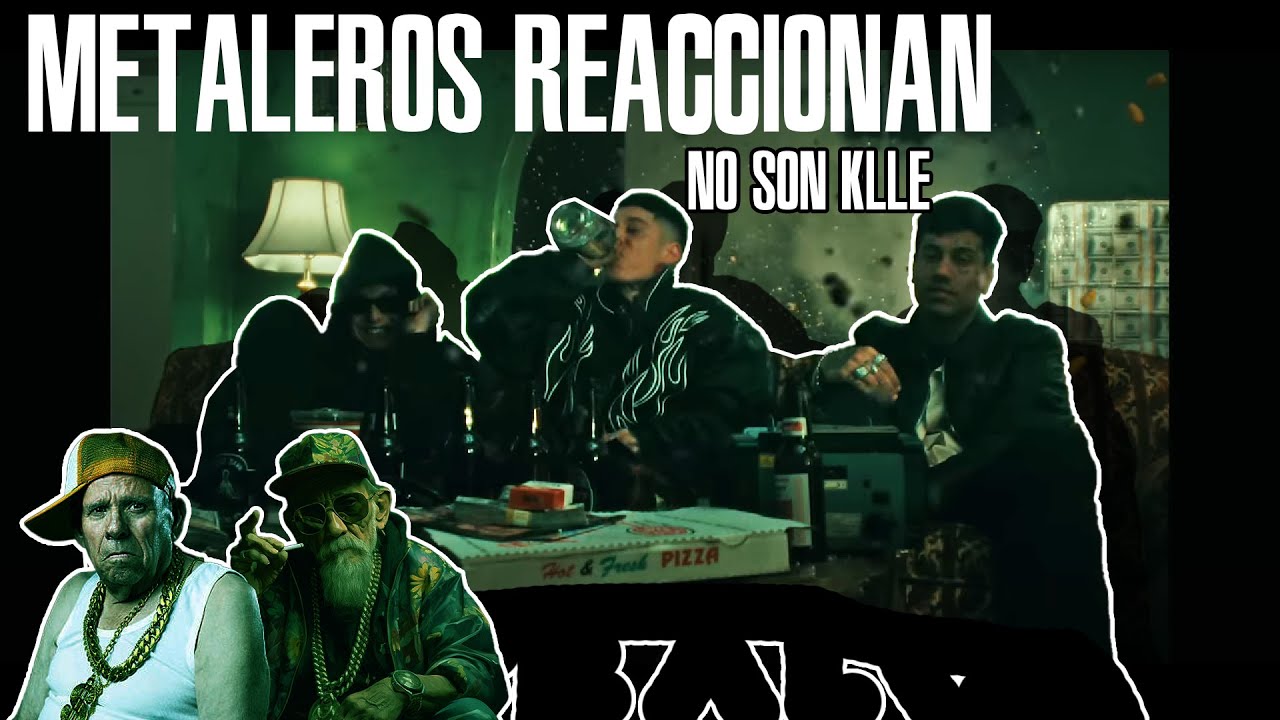 Metaleros Reaccionan | SANTA FE KLAN, DUKI, PESO PLUMA - NO SON KLLE (Video Oficial)