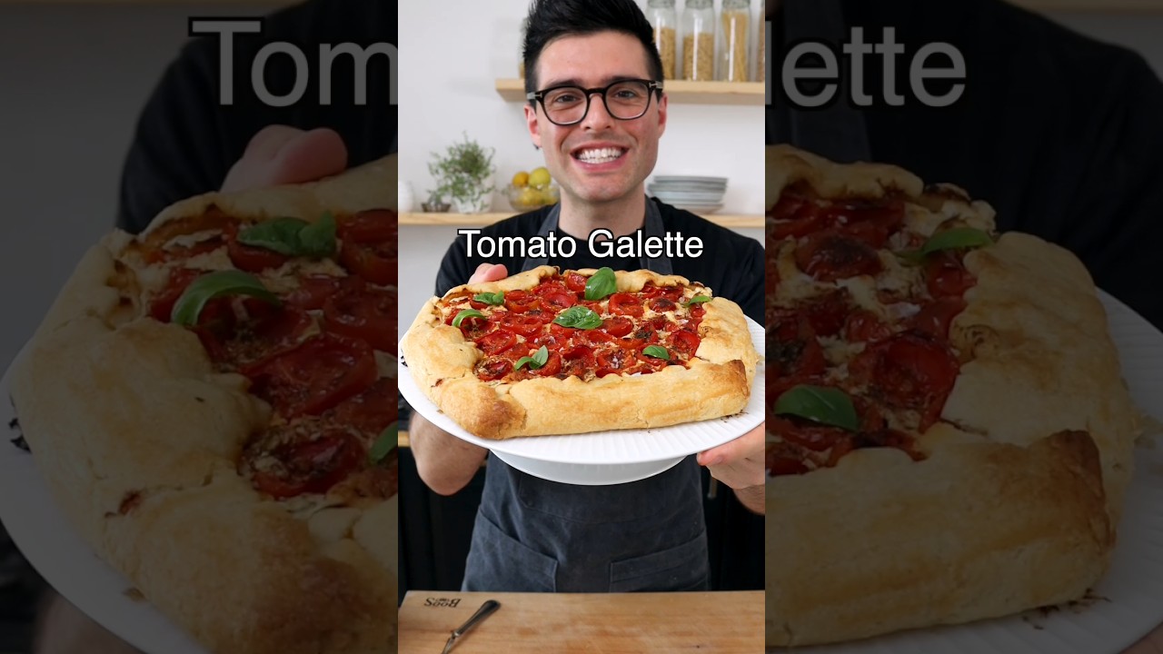 Galette z pomidorami to idealne rozwiązanie na lato