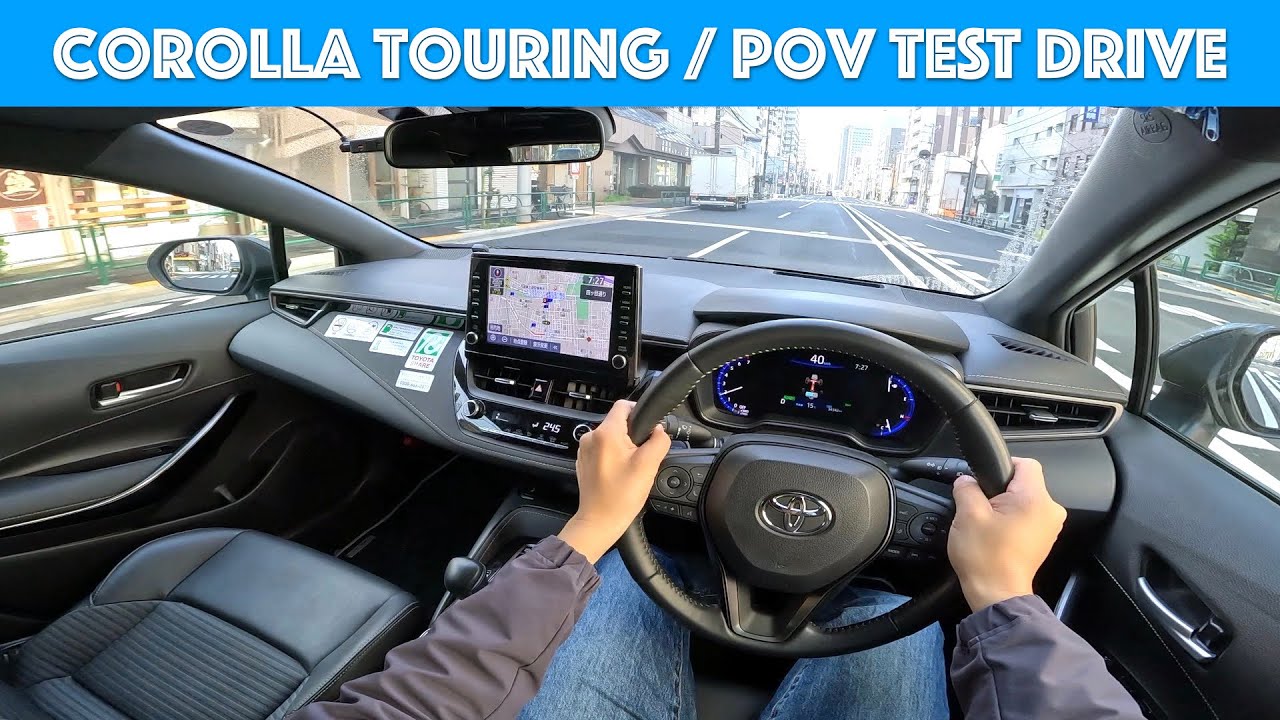 2021 Toyota Corolla Touring - Test Drive - POV with Binaural Audio