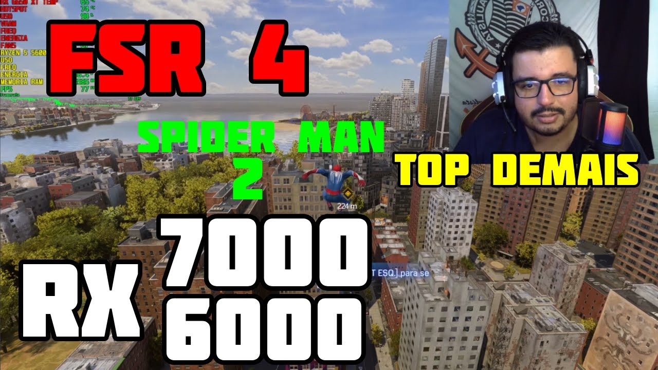 FSR 4 NO SPIDER MAN 2 NAS RX 6000 E 7000