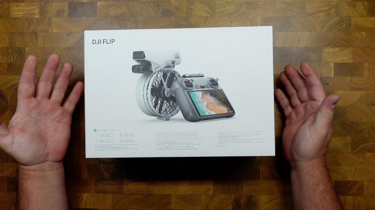 Unboxing the DJI FLIP Fly More Combo
