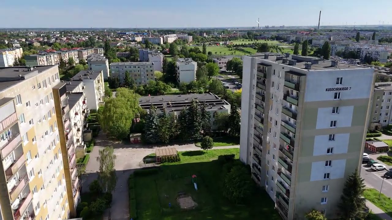 PoLECIMY Inowrocław: Osiedle Rąbin od strony hali
