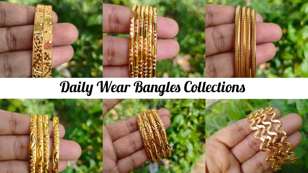 Part: 19 Daily Wear Bangles Collections ✨ From Aishwaryam jewellry ✨ Dm for ur order 8015143366