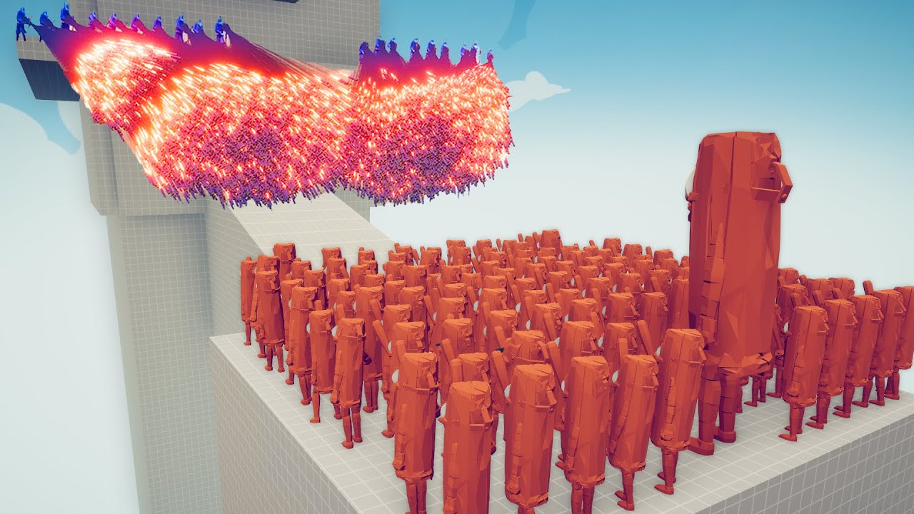 100x THUNG THUNG THUNG SAHUR vs RANGED TOWER - TABS Totally Accurate Battle Simulator